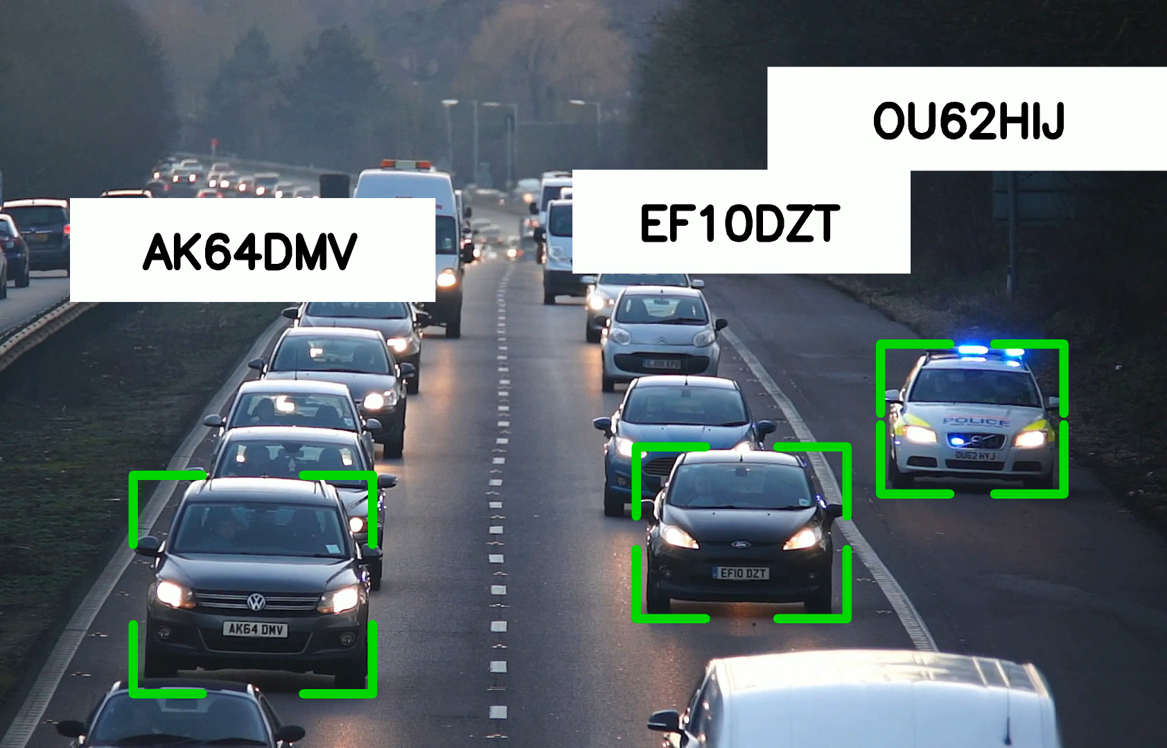 License Plate Recognition Screenshot